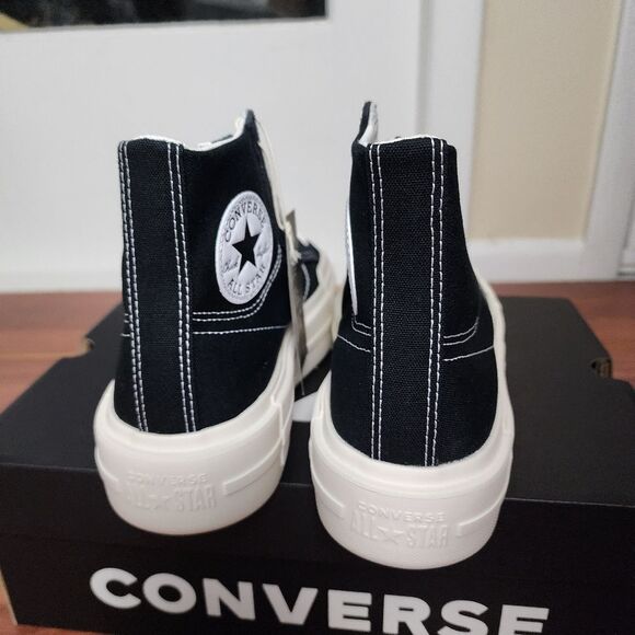 Converse Chuck Taylor Black Cruise Hightop Sneakers 7.5/6.5 - Picture 5 of 11